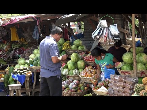 Excelentes precios en frutas de temporada en el mercado Roberto Huembes