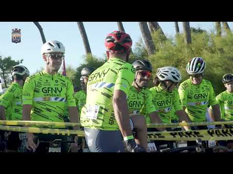 Ciclistas de diferentes partes del mundo disfrutaron del Gran Fondo Nueva York en Punta del Este
