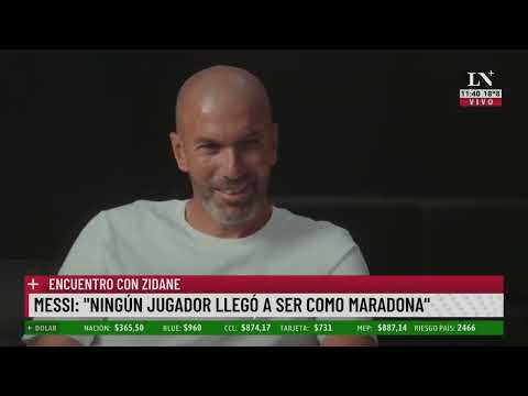 Messi y Zidane: encuentro de leyendas