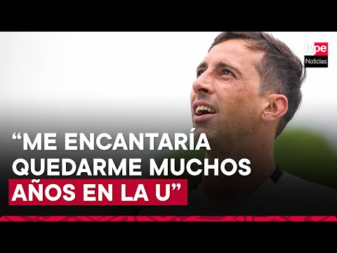 Sebastián Britos: “Me encantaría quedarme muchos años en Universitario”