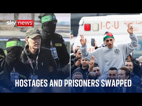 BREAKING: Hamas releases three Israeli hostages as fragile ceasefire holds