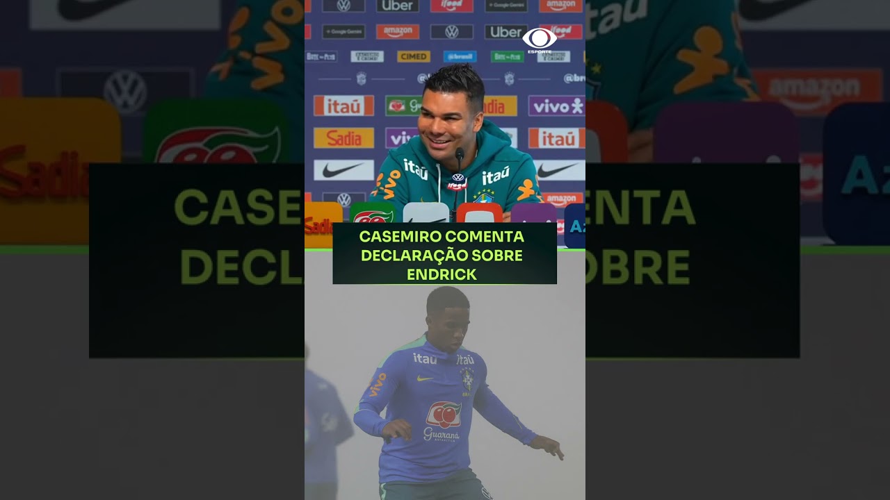 CASEMIRO ESCLARECE DECLARAÇÃO SOBRE ENDRICK | SHORTS