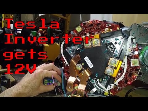 LDU Inverter Switch On - Tesla Model S P100D Large Rear Motor