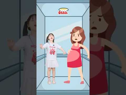 Hoạt hình tiếng Anh: Mimi lại gây họa trong thang máy! – Elevator Safety for Kids #kids #safety
