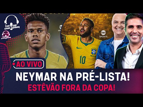 ANCELOTTI ENVIA PRÉ-LISTA DA SELEÇÃO; NEYMAR ESTARÁ ENTRE OS 26? ESTÊVÃO FORA DA COPA E MAIS!