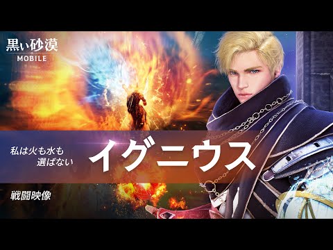 新クラス「イグニウス」戦闘映像【黒い砂漠モバイル】