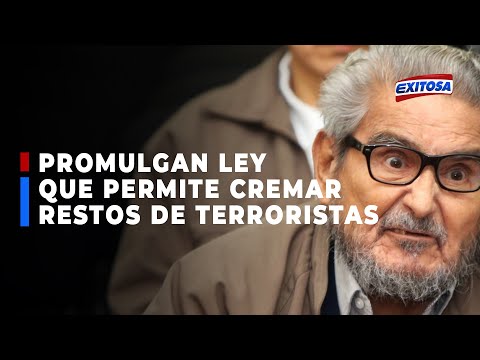 ??Presidente Pedro Castillo promulga ley que permite cremar los restos de terroristas