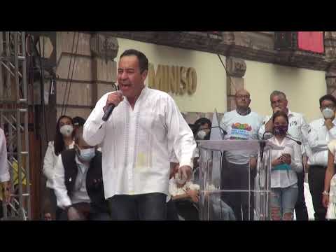 Cierre de campaña de candidato Carlos Herrera en Morelia