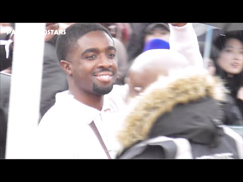 Caleb McLaughlin ( Stranger Things ) @ Paris Fashion Week 24 january 2025 show Dior menswear