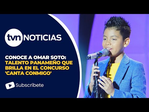 Conoce a Omar Soto:  talento panameño que brilla en en el Concurso 'Canta Conmigo'