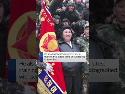 North Korean leader Kim Jong Un drives country's new battle tank