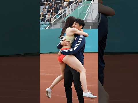 100M 금메달 순간 #육상