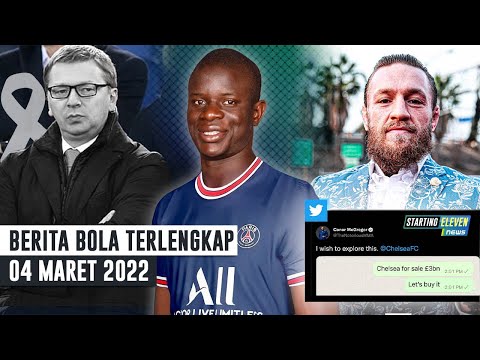 Sepak Bola⚽ Pelatih Shakhtar Tewas Dalam Invasi Rusia 😭 McGregor Beli Chelsea 😱 Kante Join PSG? - Berita Bola