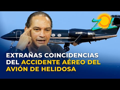 José Laluz analiza las extrañas coincidencias del accidente aéreo del avión de Helidosa