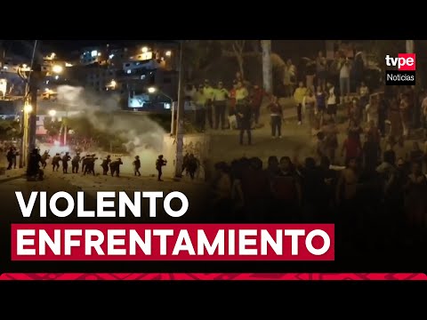 Independencia: vecinos y policías se enfrentaron con palos y piedras por instalación de antena