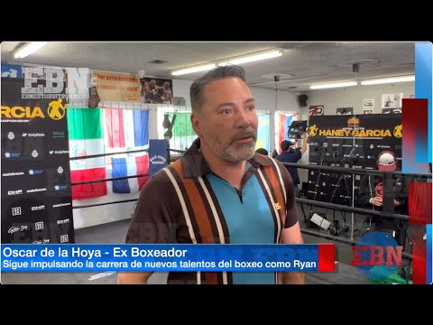 OSCAR DE LA HOYA quiere seguir impulsando la carrera de promesas del boxeo Estados Unidos