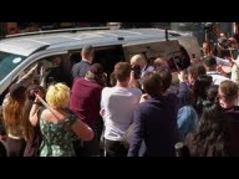 Johnny Depp arrives at UK High Court