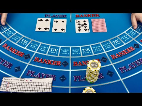 I BET $800,000 ON ONE HAND OF BACCARAT & I GOT DEALT A NATURAL 8!