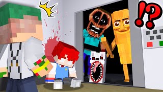 『都市伝説』の異世界に行けるおかしなエレベーターを調査するマインクラフト【まいくら・Minecraft】よろずや🍭