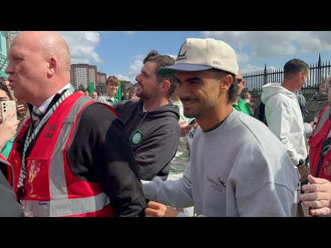 JOTA ARRIVING BEFORE THE CELTIC V ST MIRREN GAME !!!