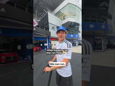Making <strong>us</strong> <strong>work</strong> for it, hey Kimi 💨 #f1 #mercedesf1 #kimiantonelli