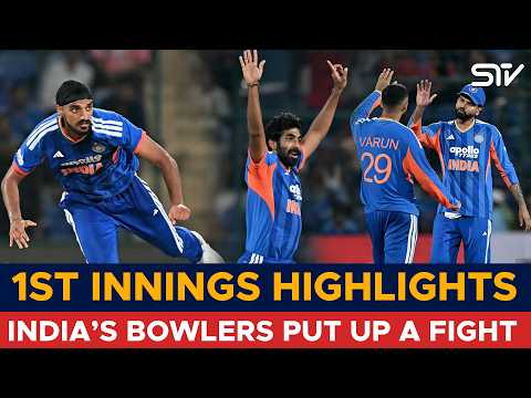 India’s <strong>Bowlers</strong> Put Up a Fight | 1st Innings Highlights | India vs Afghanistan | 1st T20I | M9N1J