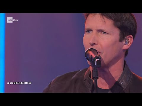 James Blunt in "Beside You" - Stasera c'è Cattelan su Rai2 del 18/10/2023