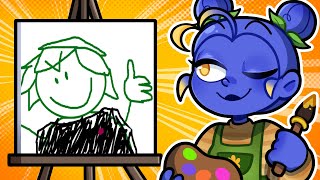 Fizemos um Desafio de Desenhos (não deu certo…)