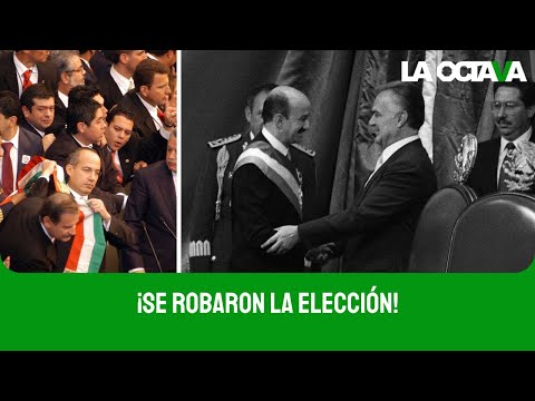 SE HACÍAN de la VISTA GORDA cuando los FRAUDES ELECTORALES de SALINAS, CALDERÓN y PEÑA NIETO: AMLO