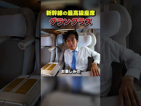【凄すぎる】新幹線の最高級座席をご紹介!
