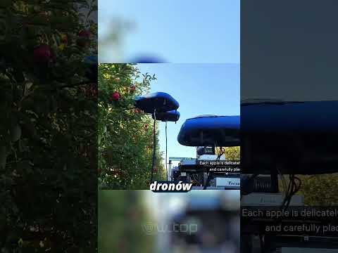 Drony zbierają owoce z pomocą SI 🤖🍎