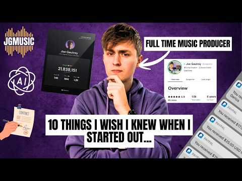 10 Things You Need To Know To Be A Full Time Music Producer