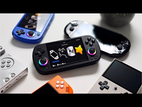 Anbernic RG40XX H Hands On, This New Handheld Is Different But The Same?