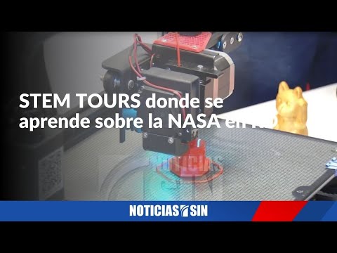 STEM TOURS donde se aprende sobre la NASA en RD