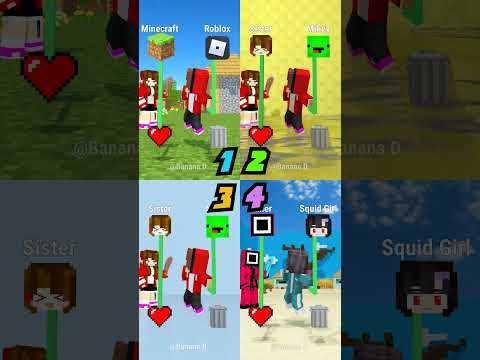 4 tram Love vs Trash Choose Battle