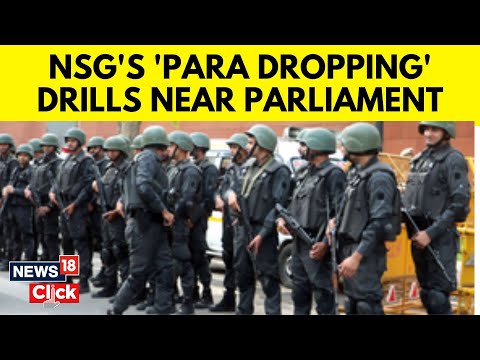 NSG Conducts Security Mock Drills Near New Parliament | Delhi News | English News | News18 | N18V