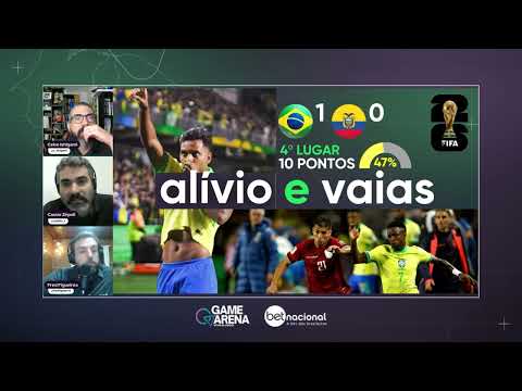 ALÍVIO E VAIAS: Brasil vence Equador em noite de estreia e despedidas nas Eliminatórias da Copa 2026