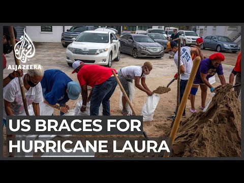 Louisiana, Texas brace for Hurricane Laura landfall