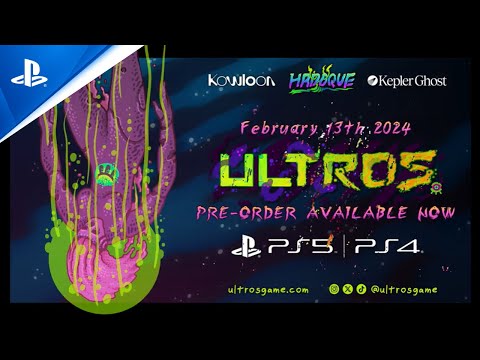 Ultros - Release Date Announcement Trailer | PS5 & PS4 Games