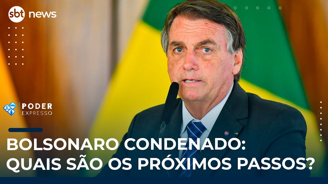 Bolsonaro condenado quais são os próximos passos | SBT News