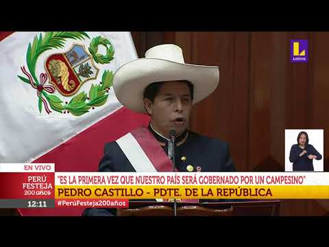 ? Pedro Castillo: Es la primera vez que nuestro país será gobernado por un campesino