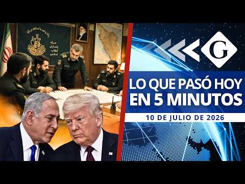 🔵 Noticias 10 julio: ISRAEL REVELA PLAN DE IRÁN PARA "ELIMINAR" A DONALD TRUMP | Noticiero