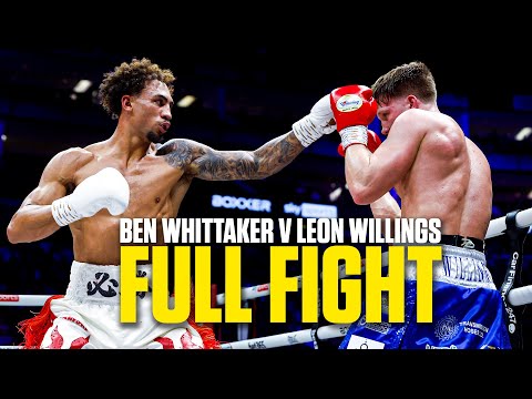 Wow! Ben whittaker v leon willings full fight | unseen angles 😱