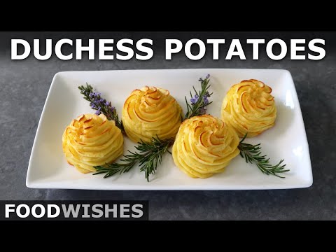 Duchess Potatoes - Easiest "Fancy" Potato Trick Ever - Food Wishes