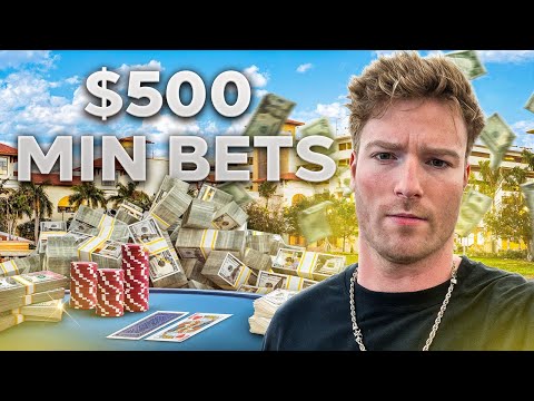 I PLAYED BLACKJACK AT A $500 MIN BET TABLE (ROLLERCOASTER)