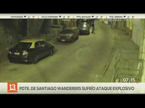 Presidente de Santiago Wanderers sufre ataque explosivo