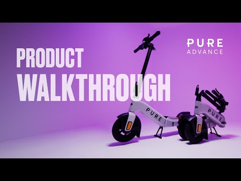 Introducing the Pure Advance range: Pure Electric's latest e-scooters
