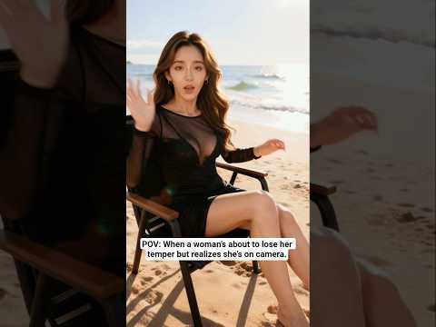 When Icy is about to lose her temper but realizes she’s on camera. #aiart #ai #aivideo #aigirls #if