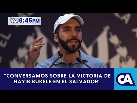 Nayib Bukele obtiene la reelección como presidente de El Salvador