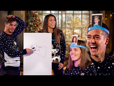 Real Madrid's CHRISTMAS CHALLENGES  with Lucas Vázquez, Brahim, Zornoza & Kathellen